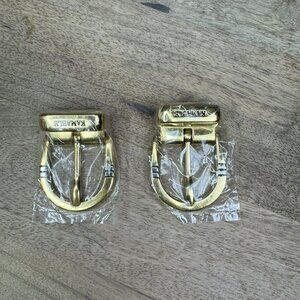 Belt Buckles - Set Of 2 New -‎ gold